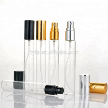 Alta qualidade de vidro tabular spray de amostra 10 ml 2 ml de vidro frasco para perfume
